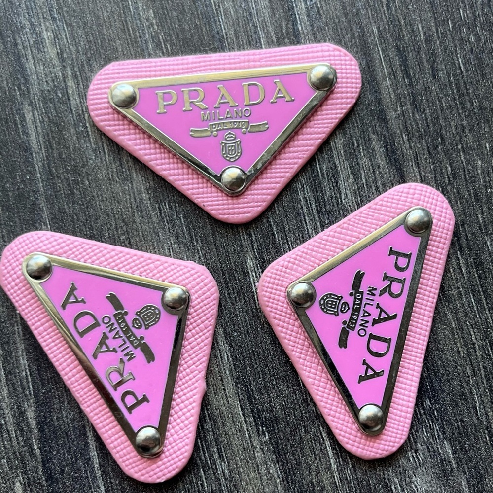 Prada Pink Kids Accessory Set of 3